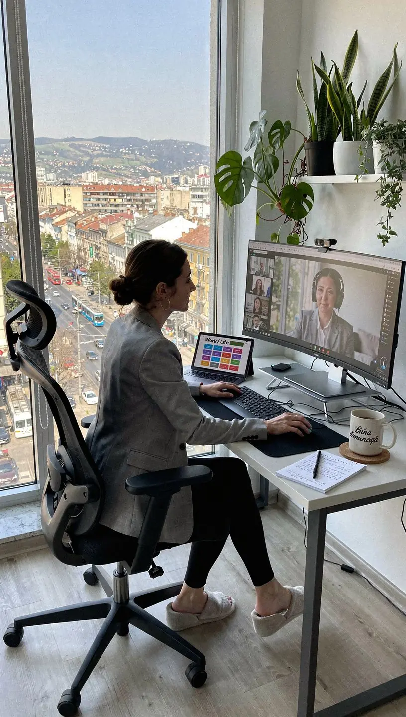 Professional business solutions illustration